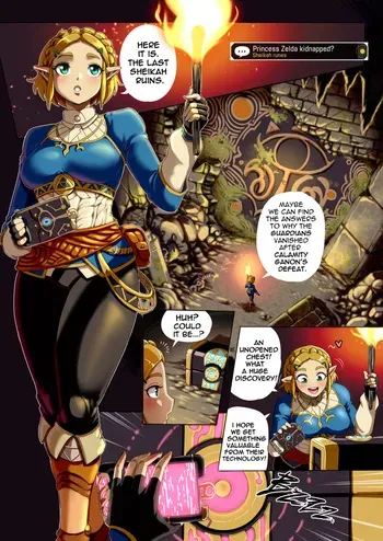 [Issa Castagno] Princess Zelda Kidnapped - Comic (Princess Zelda) [The Legend Of Zelda] manga cover