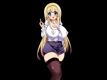 [chaos_light] USA kara Yattekita Kinpatsu Bakunyuu Shinmai Onna Kyoushi ga Nihon Saiaku no DQN Kou ni Haizoku Saremashita manga cover