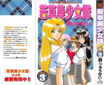 [Gun Ryuusei] Wakakusa Bishoujotai vol.3 manga cover