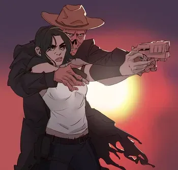 [Valeriartist] Trapped (Fallout) manga cover