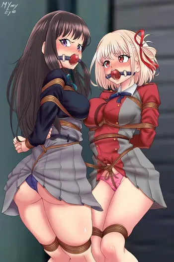 [Mymyeye] Chisato Nishikigi X Takina Inoue [Lycoris Recoil] manga cover