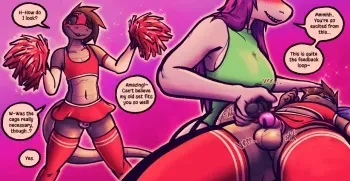 [Atrolux] Amon in Monique's Old Cheerleader Outfit manga cover