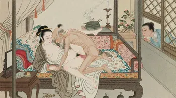 Painting Ai generated r18 nsfw manga cover