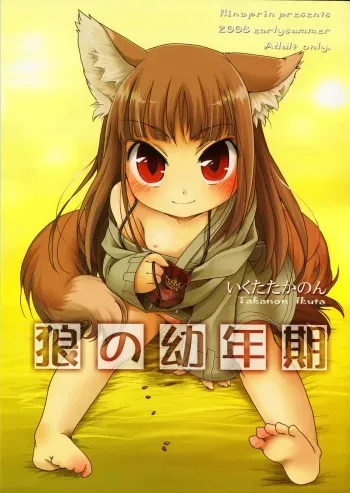 (Puniket 17) [Hinaprin (Ikuta Takanon)] Ookami no Younenki (Spice and Wolf) manga cover