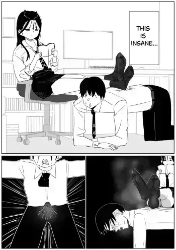 Defeated by My Classmate's Sweaty, Stinky Socks manga cover