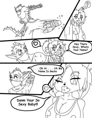 [TheGeckoDemon] Busty Pika X Gecko - Mini Comix (Pokemon) manga cover