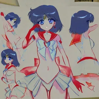 [Black Dog (Kuroinu Juu)] Assorted Sailor Moon Doujins Style Blend (Bishoujo Senshi Sailor Moon) Illustrious [AI Generated] manga cover
