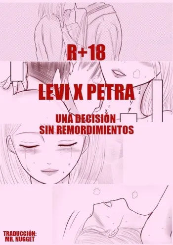 Rivetra Doujinshi Levi x Petra "UNA DECISIÓN SIN REMORDIMIENTOS" manga cover