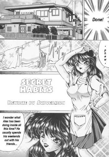 Secret Habits manga cover