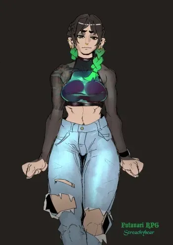 [streachybear] Futanari RPG manga cover