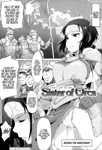 [Arakure] Sister of Orcs (Kegareta Seishi de Shikyuu ga Panpan!) [English] =LWB= manga cover