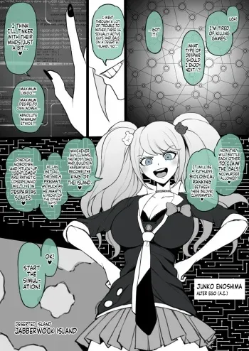 Danganronpa 2 manga cover