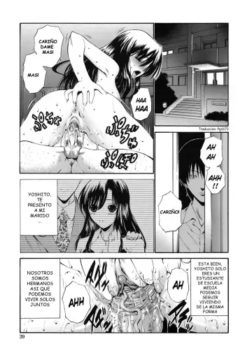 [Nishikawa Kou] Rinkan Shimai - Gang Rape Sister Ch. 3 [Spanish] [Mundo H No Fansub] manga cover