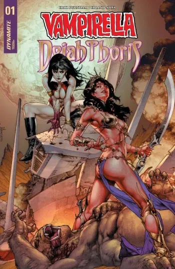 [Erik Burnham - Ediano Silva] Vampirella & Dejah Thoris T1 à T5 [French] manga cover