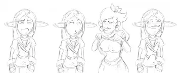 [FleaTrollus] Link Does The Mushroom Kingdom (Super Mario Bros, The Legend of Zelda) manga cover