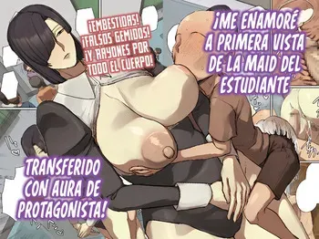 [Chotto B-sen] Shujinko-Kei Tenkousei no Meido-San ni Hitomebore! | ¡Me Enamoré a Primera Vista de la Maid del Estudiante Transferido con Aura de Protagonista! [Spanish] [MandaloAsiNoma] [Digital] manga cover