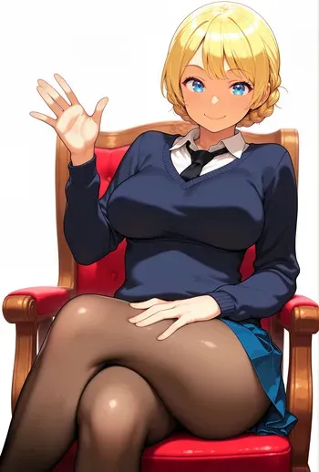 [ValkyriaSins] Darjeeling's Birthday Celebration (AI Generated) manga cover