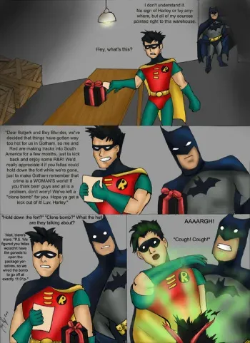 [Arania (Brandon Ondrasek)] Gender Gas (Batman) manga cover