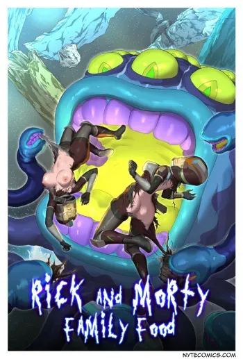[Nyte] Rick and Morty: Family Food manga cover