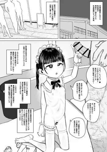 避難所性処理公共セクサロイドのミニ漫画 manga cover