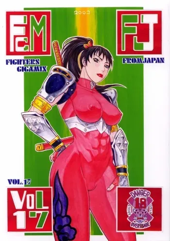 [From Japan (Various)] FIGHTERS GIGAMIX Vol. 17 (Dead or Alive, SOULCALIBUR) manga cover