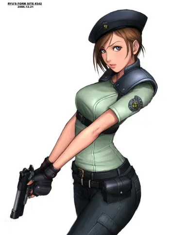 Resident Evil Jill Valentine 2 manga cover
