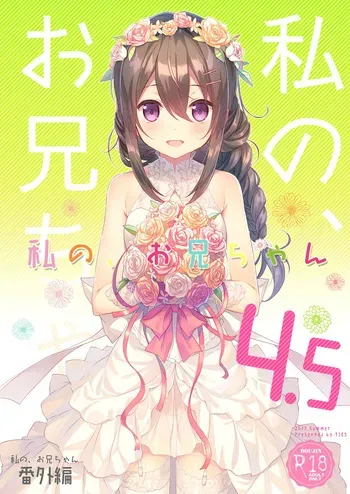 [TIES (Takei Ooki)] Watashi no, Onii-chan 4.5 -Bangaihen- [Digital] manga cover
