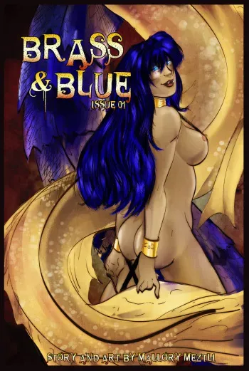 [Moondai (Mallory Metzli)] Brass & Blue (Dungeons and Dragons) manga cover