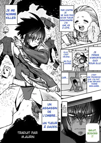 [Horieros] - L’assassin le plus redouté s’auto-féminise - [French][M.aurin] manga cover