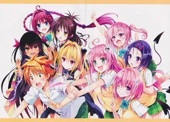 To Love-Ru Fanservice Artworks (Originals and Edited) manga cover