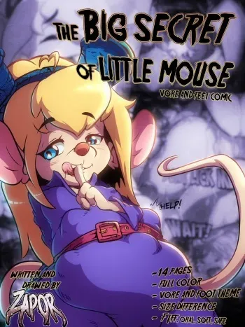 [zapor] Big secret of little mouse (free version!) manga cover