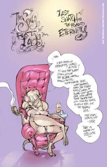 [mamabliss] The Sexy Rat Lady in Last Snatch On The Road To Eternity manga cover