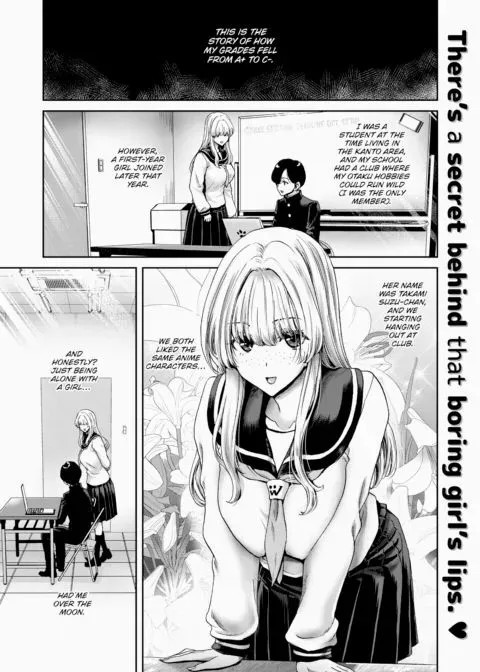 Suzu-chan's Got a Dirty Mouth manga cover