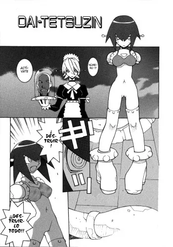 [Dowman Sayman] DAI-TETSUZIN (Kaede) [Spanish] [Japandream Scantrad] manga cover