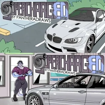 [PantheraDraws (SXFPantera)] Supercharged Part 1&2 (Hi-Res) manga cover