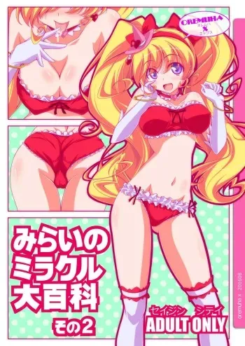 (C90) [Oremuha X (Kikuchi Tsutomu)] Mirai no Miracle Daihyakka Sono 2 (Mahou Tsukai PreCure!) manga cover