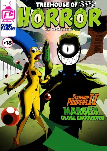 Simpsons xxx - Encuentro cercano de Marge (Español) manga cover