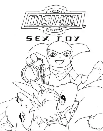 [Kayla-na] Sex Toy (Digimon) manga cover