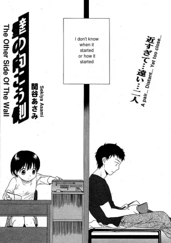 The Other Side Of The Wall manga cover