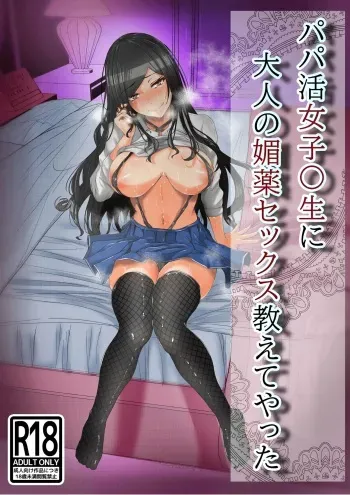 [Akikan (rikazu)] Papakatsu no Joshikousei ni Otona no Biyaku Sex Oshiete Yatta [Spanish] manga cover