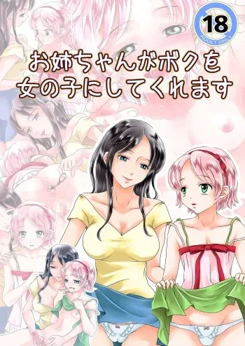 [Daizu (Satou Kana)] Oneechan ga Boku wo Onnanoko ni Shite kure masu [Digital] manga cover