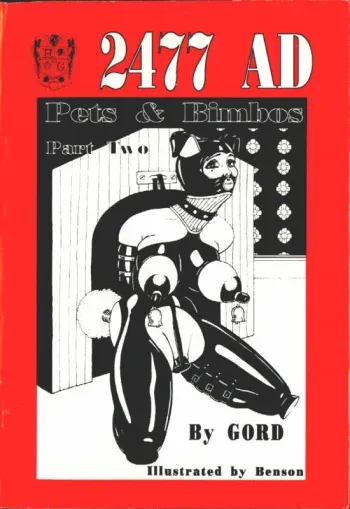 Art of Simon Benson - 2477AD Part 2 manga cover