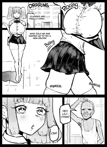 Lili's after-class manga cover