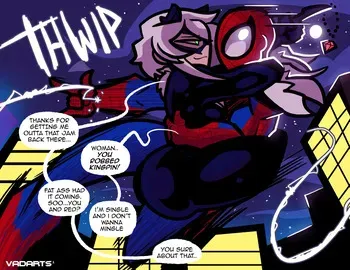 [VADARTS] Spidey and the Cat (Spider-Man) manga cover