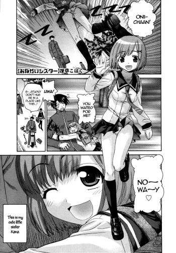 Onegai Sister Ch.1-3 manga cover