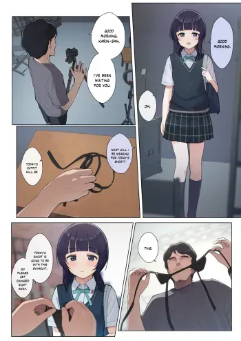Karin-san, Satsuei no Shigoto manga cover