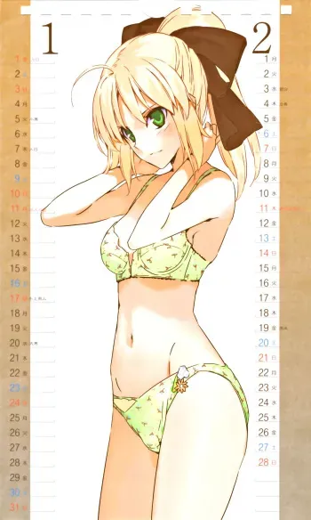 2010 Type-Moon Calendar [Moriisan-Tokono] manga cover