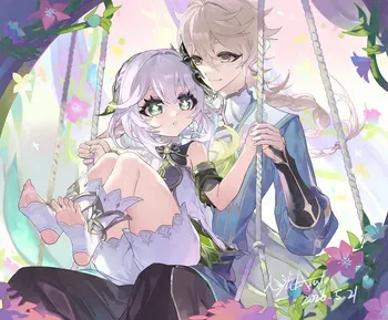 [Xinliu Asato] Flower Carriage Parade (Genshin Impact) manga cover