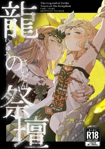 [mauuchan]] [Shinkan sanpuru] ryū no saidan [rinzeru])[The Legend of Zelda) manga cover