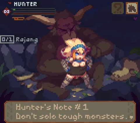 [BadColor] Hunter's Note (Monster Hunter) manga cover